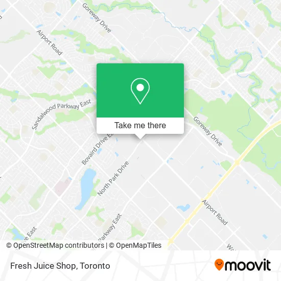 Fresh Juice Shop map