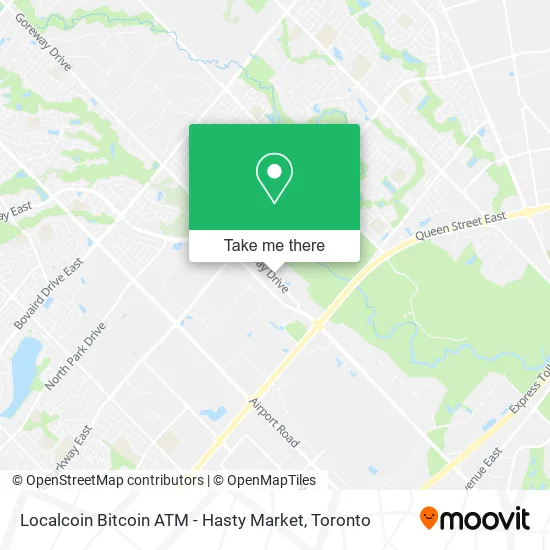 Localcoin Bitcoin ATM - Hasty Market map