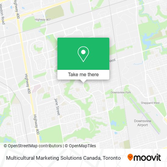 Multicultural Marketing Solutions Canada map