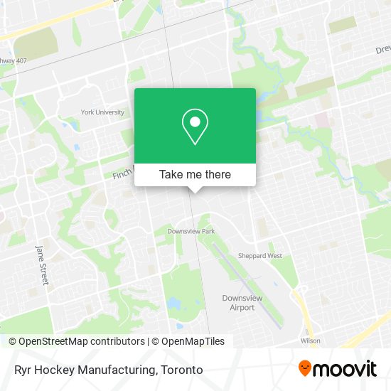 Ryr Hockey Manufacturing map