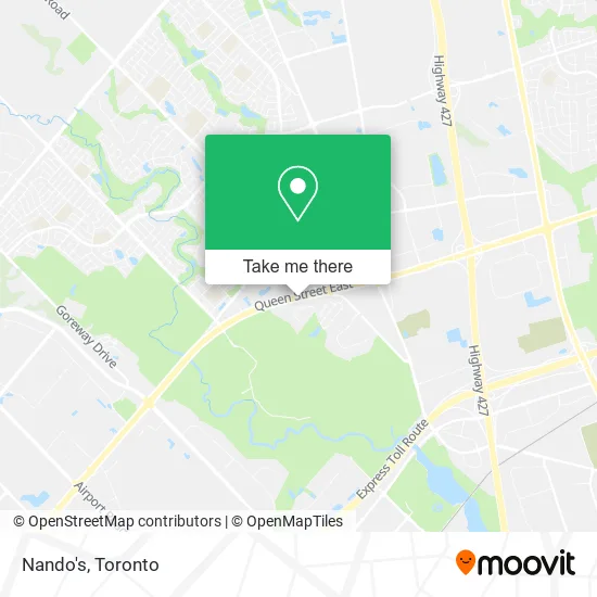 Nando's map
