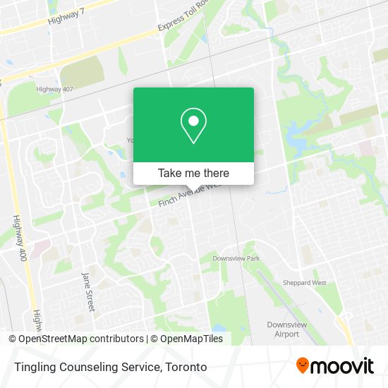 Tingling Counseling Service map