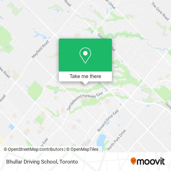 Bhullar Driving School map