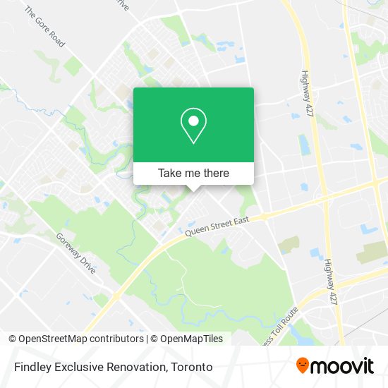 Findley Exclusive Renovation map