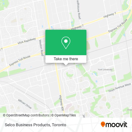 Selco Business Products map