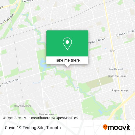 Covid-19 Testing Site plan