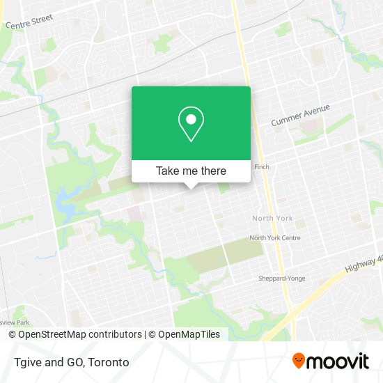 Tgive and GO map