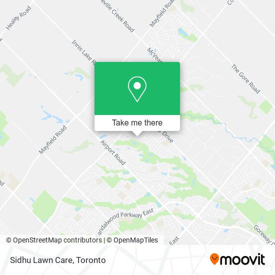 Sidhu Lawn Care map