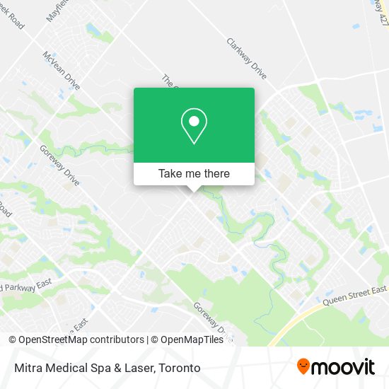 Mitra Medical Spa & Laser map
