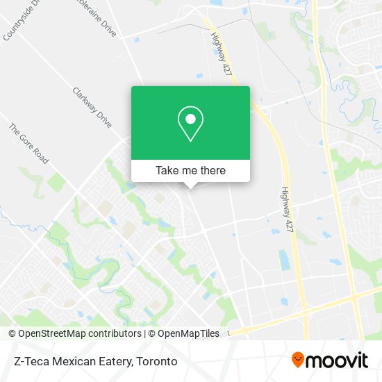 Z-Teca Mexican Eatery map