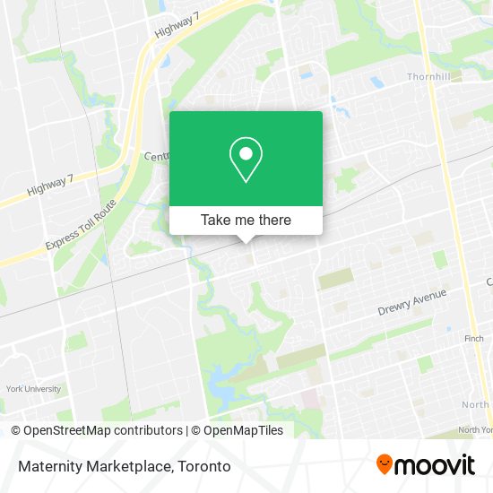 Maternity Marketplace map