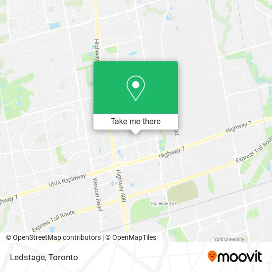 Ledstage map