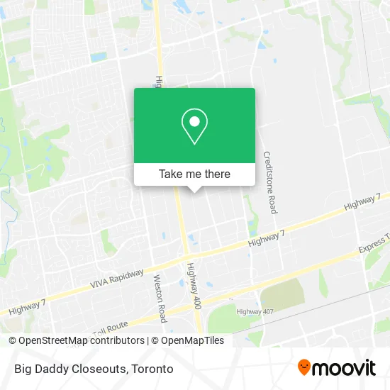 Big Daddy Closeouts plan