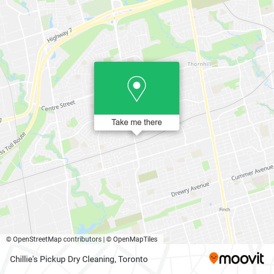 Chillie's Pickup Dry Cleaning plan