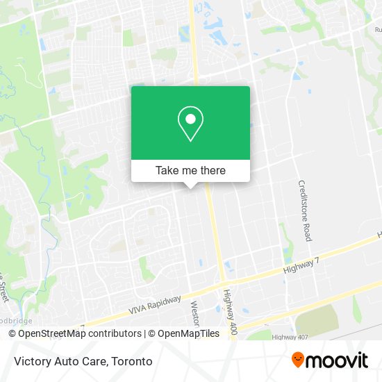 Victory Auto Care map