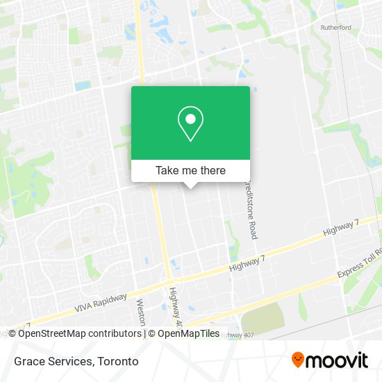 Grace Services map