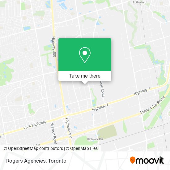 Rogers Agencies map
