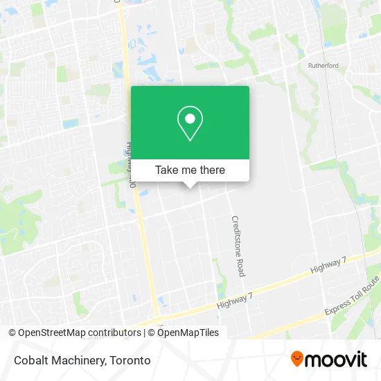 Cobalt Machinery map