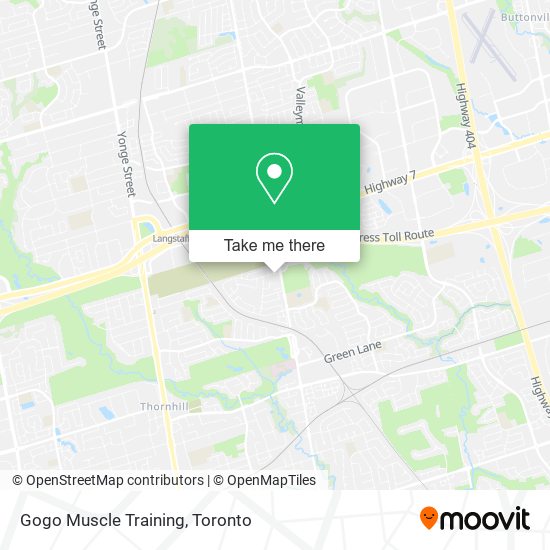 Gogo Muscle Training map