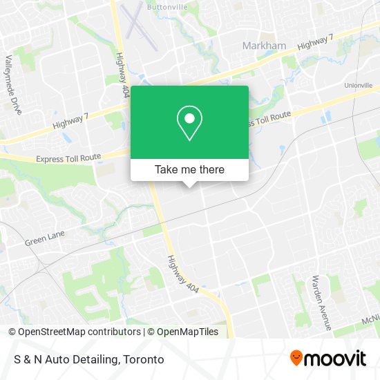 S & N Auto Detailing map