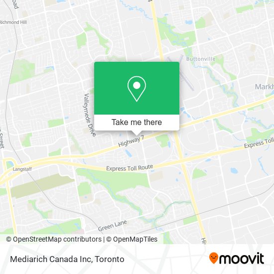 Mediarich Canada Inc map