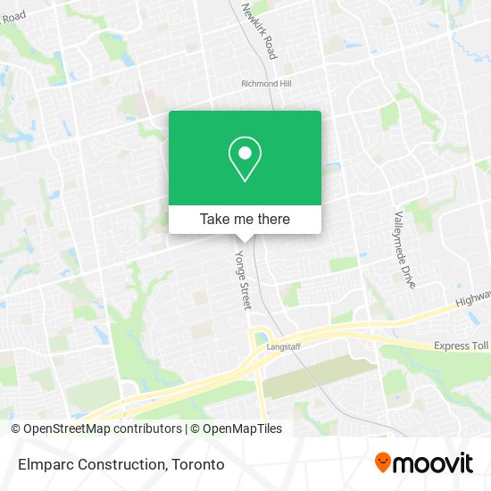 Elmparc Construction map