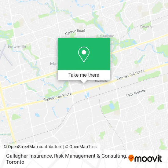 Gallagher Insurance, Risk Management & Consulting map