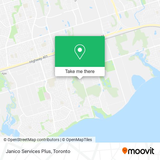 Janico Services Plus map