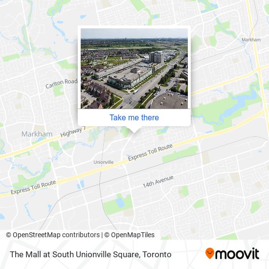 The Mall at South Unionville Square map