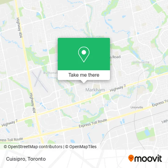 Cuisipro map