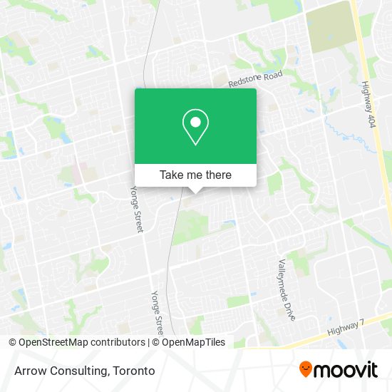 Arrow Consulting map