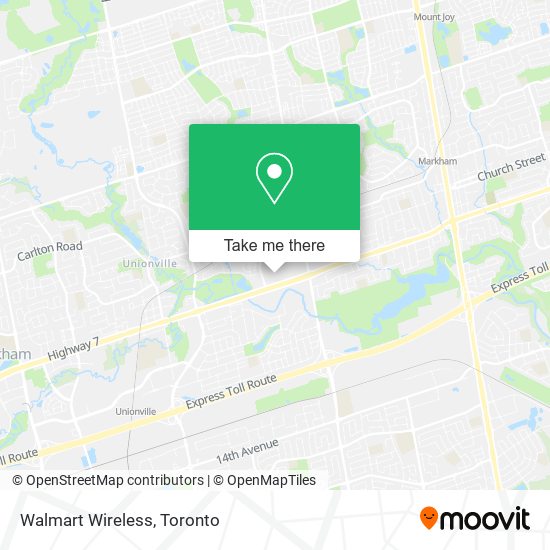 Walmart Wireless map