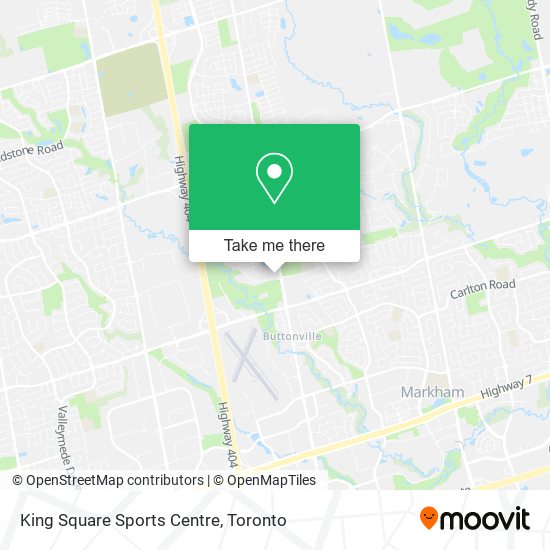 King Square Sports Centre map