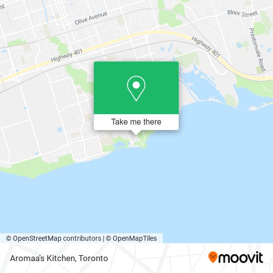 Aromaa's Kitchen map