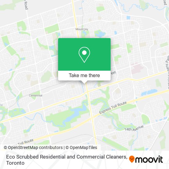 Eco Scrubbed Residential and Commercial Cleaners map