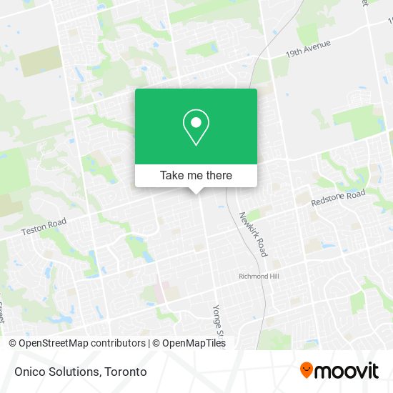 Onico Solutions map