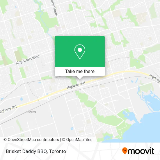 Brisket Daddy BBQ map