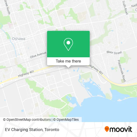 EV Charging Station map