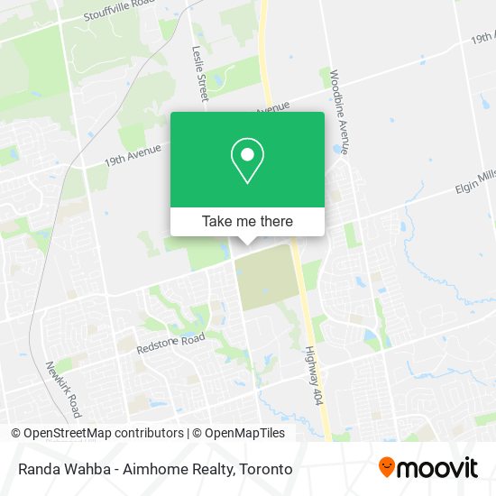 Randa Wahba - Aimhome Realty map