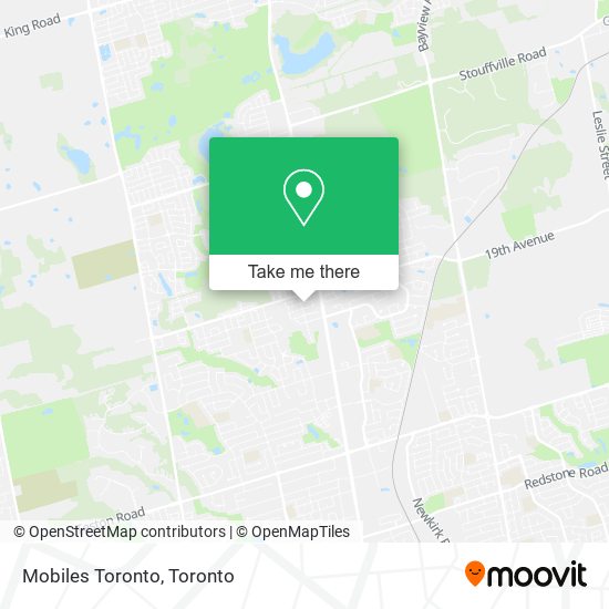 Mobiles Toronto plan