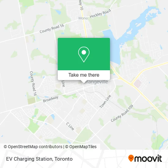 EV Charging Station map