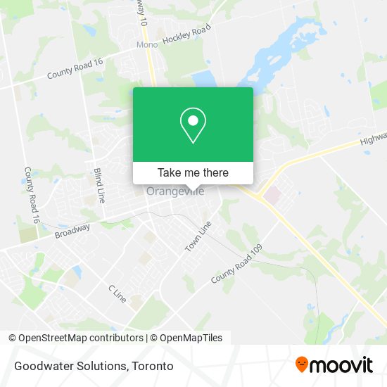 Goodwater Solutions map