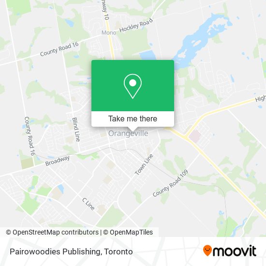 Pairowoodies Publishing map