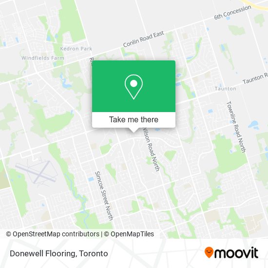 Donewell Flooring map