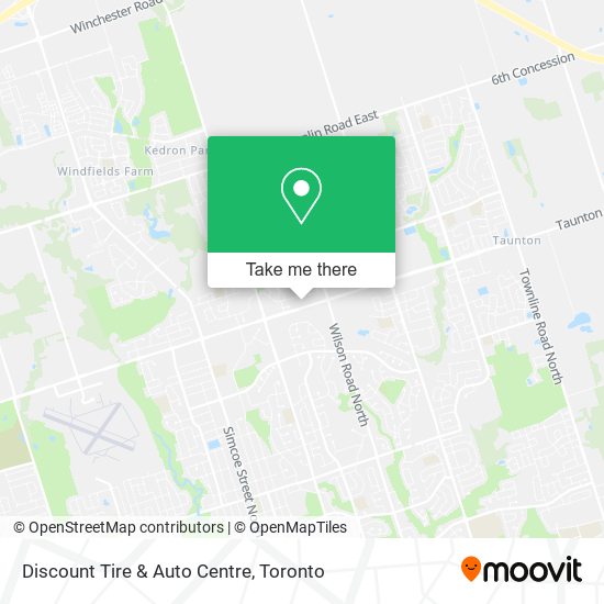 Discount Tire & Auto Centre map