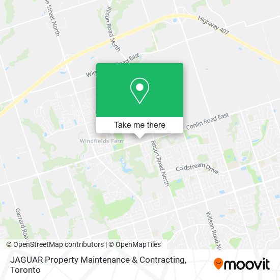 JAGUAR Property Maintenance & Contracting map