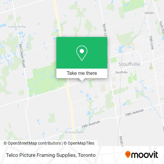 Telco Picture Framing Supplies map