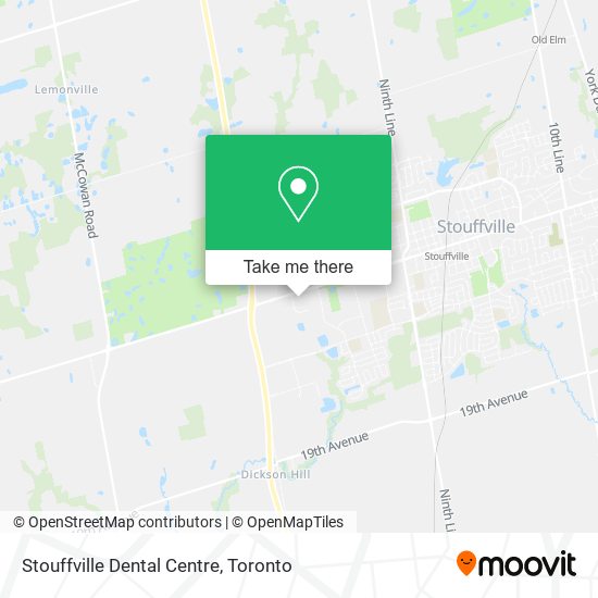 Stouffville Dental Centre map