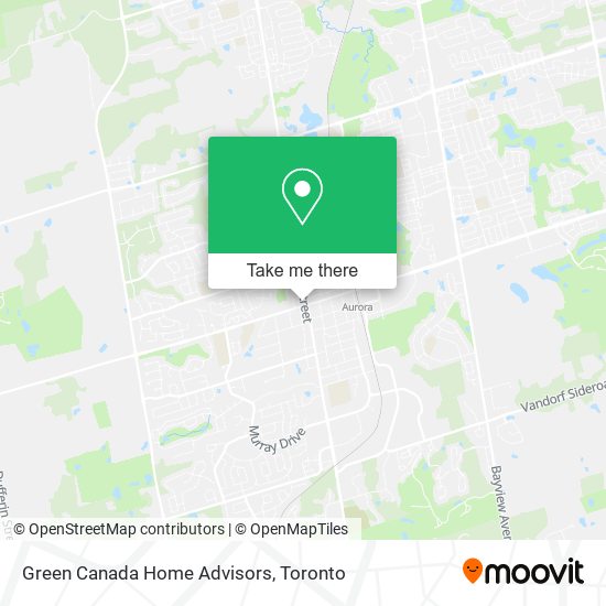 Green Canada Home Advisors map