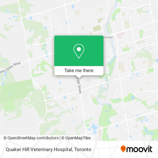 Quaker Hill Veterinary Hospital map